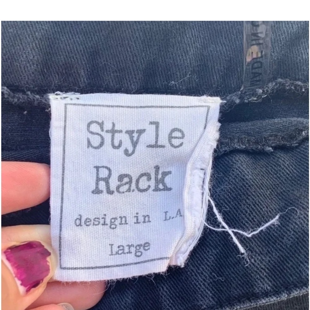 Style Rack Mini Pencil Skirt with Wrap Design - Picture 2 of 5